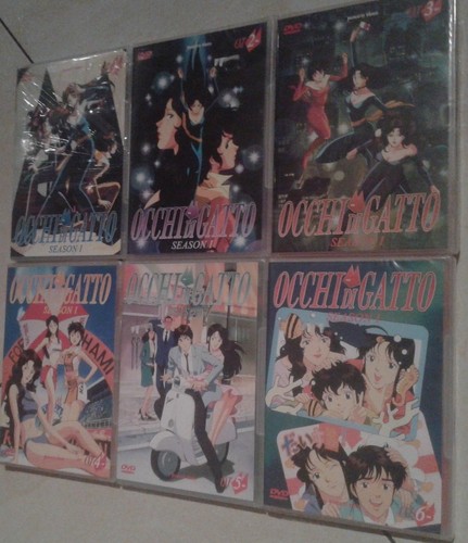 Dvd manga occhi gatto - manga,